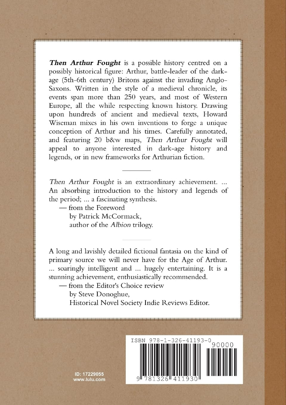 Then Arthur Fought: The Matter of Britain Historical Fiction