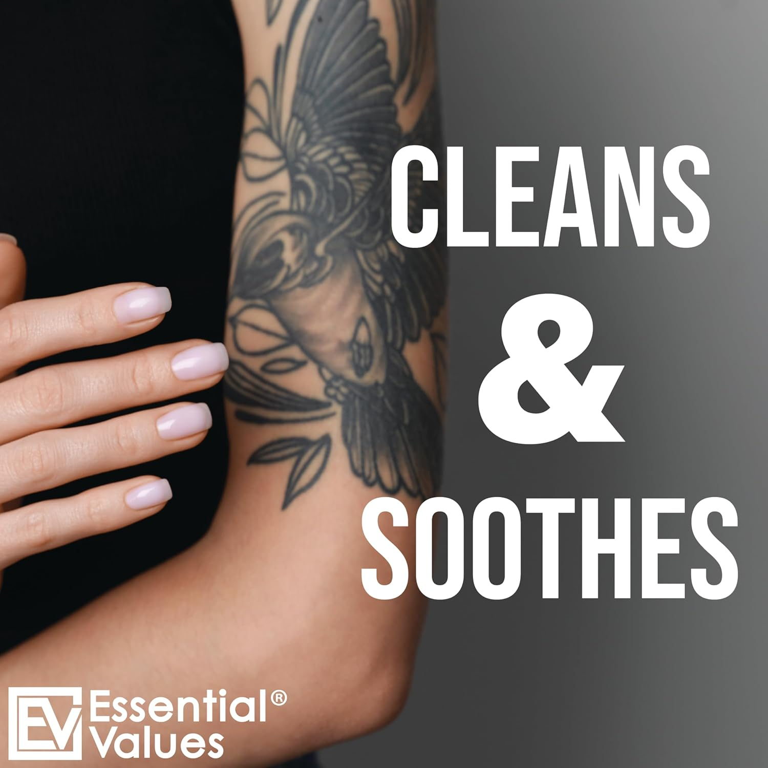 Essential Values Tincture Green Soap, Perfect for Tattoo Cleaning - Made in USA