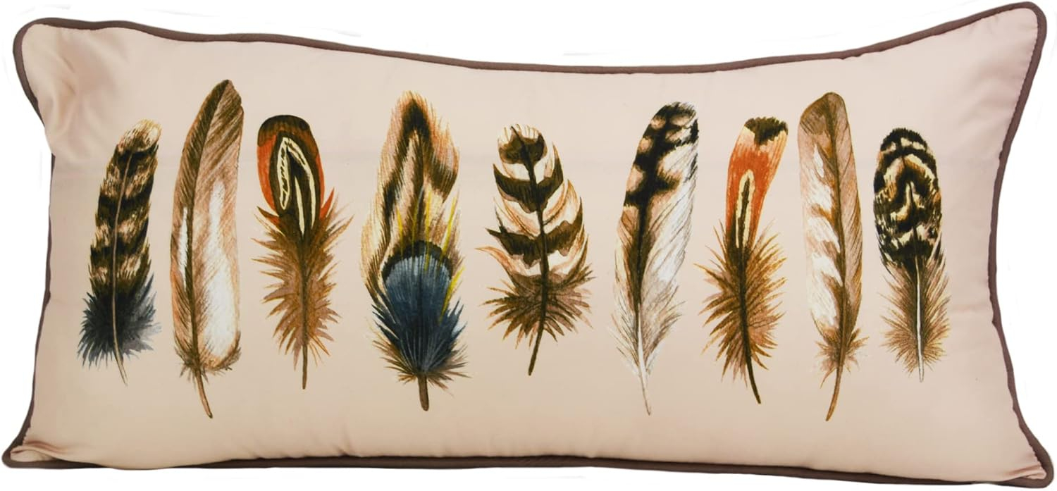 Donna Sharp Mojave Red Reversible Throw Pillow
