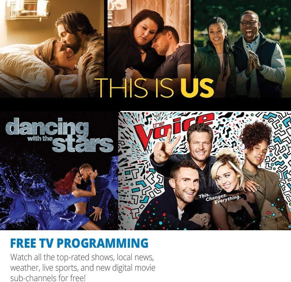 Winegard HD7698A Long Range Outdoor HDTV Antenna - 65+ Mile Range, High-VHF/UHF, 4K Ultra-HD Ready, Free Local Channels, Amplify with Boost XT LNA-200