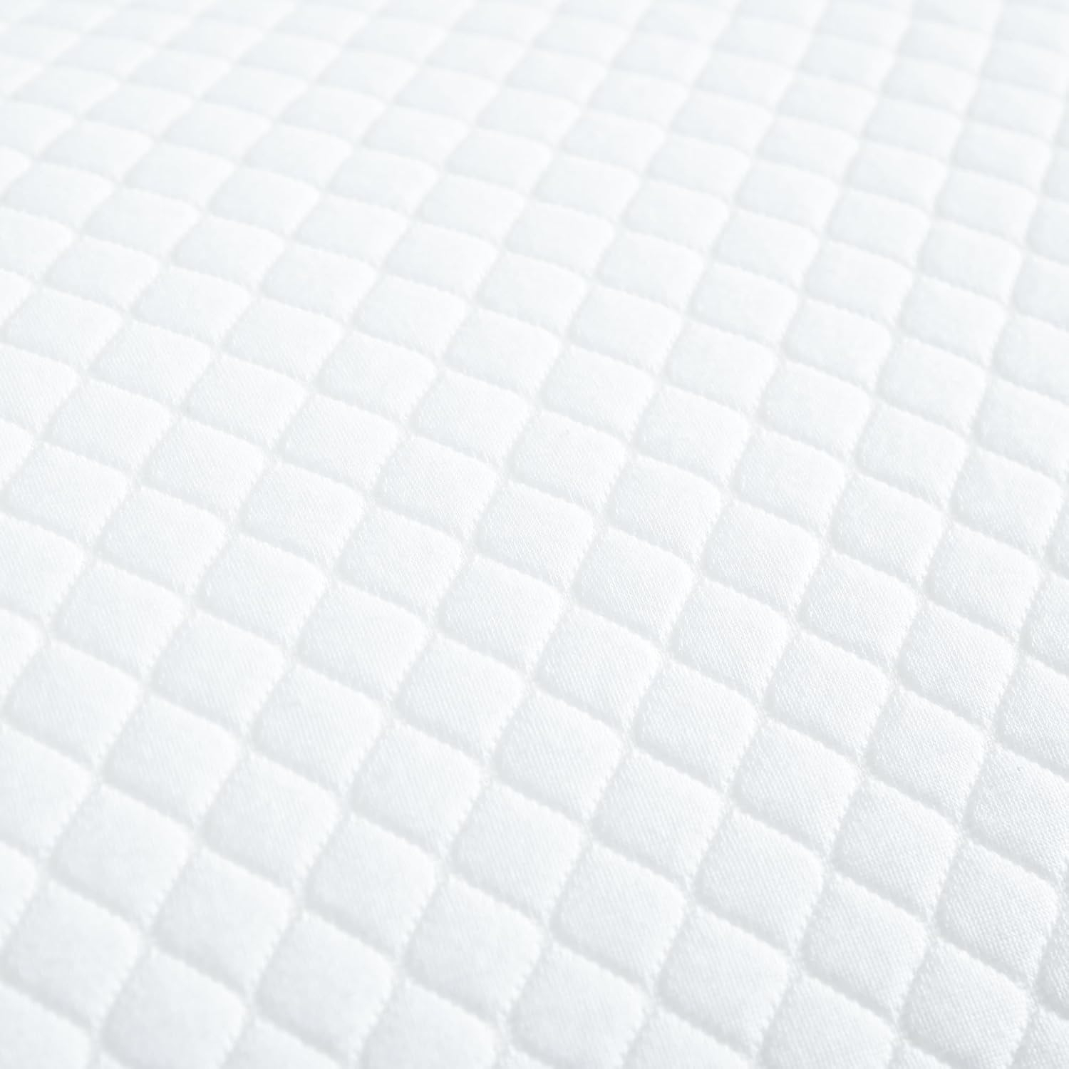 Wedge Pillow Headboard Queen - Ergonomic Support for Sleeping, Post-Surgery, Acid Reflux Relief, and More - CertiPUR-US Certified Memory Foam & Removable Cover, Wedge for Headboard Gap, Queen