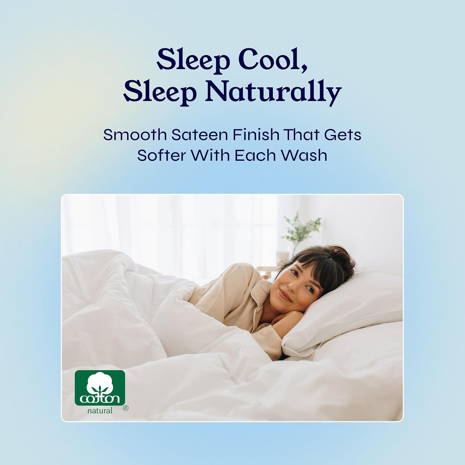 California Design Den Twin Sheets Set - Soft 400 Thread Count Sateen, Natural 100% Cotton Sheets with Deep Pockets, Cooling and Durable Bedding Set - Purple