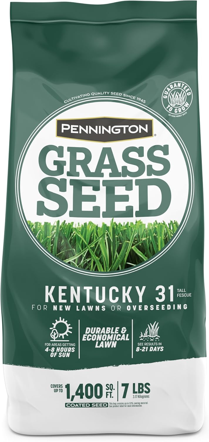 Pennington Kentucky 31 Tall Fescue Grass Sun or Shade Grass Seed 7 lb
