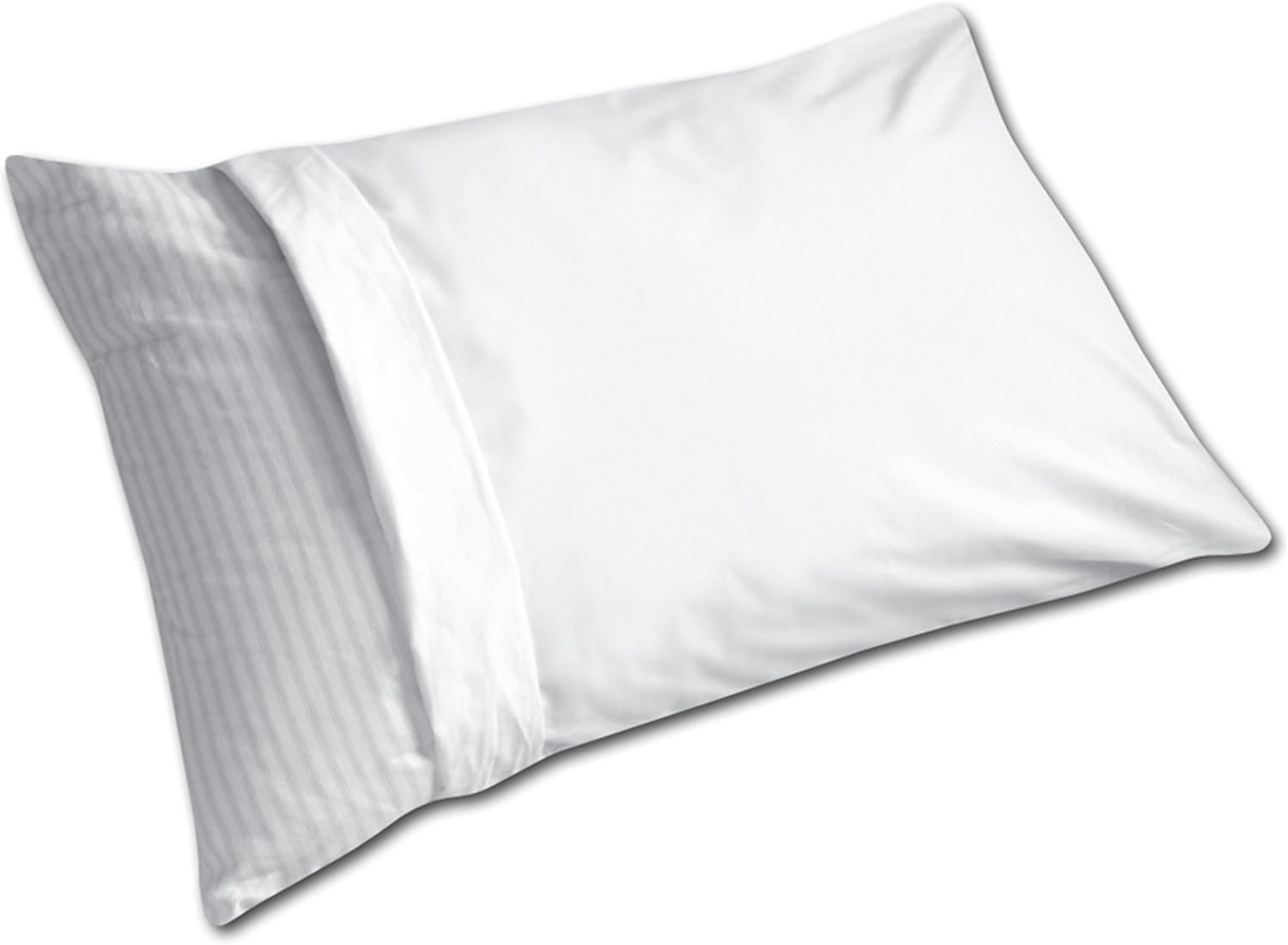 Fresh Ideas Microfiber Zippered Pillow Protector, Standard/Queen, 6 Pack
