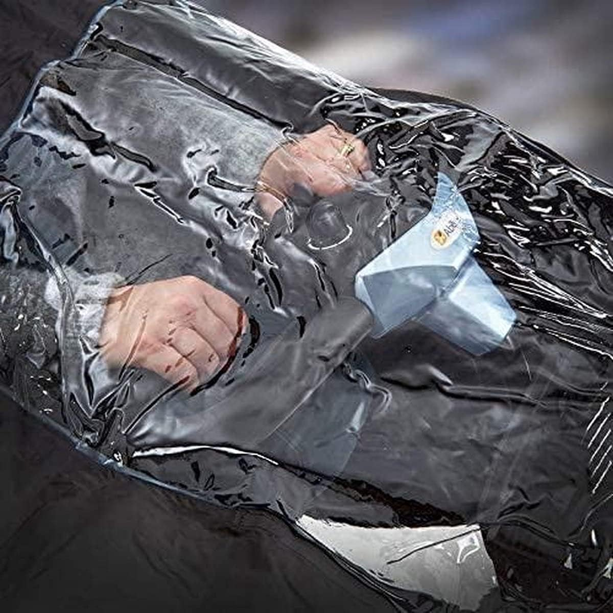 Mobility Scooter Rain Cover Waterproof Material Protect You and Your Scooter from Rain Snow Sleet and Sun