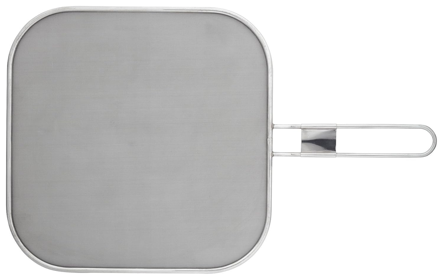 Square Stainless Steel Splatter Screen, 29 x 29 cm, Silver