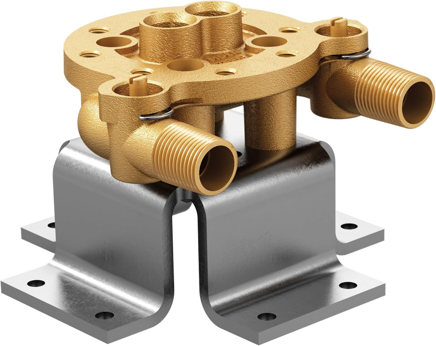 Arris Double Riser Tub Filler Concrete Mounting System