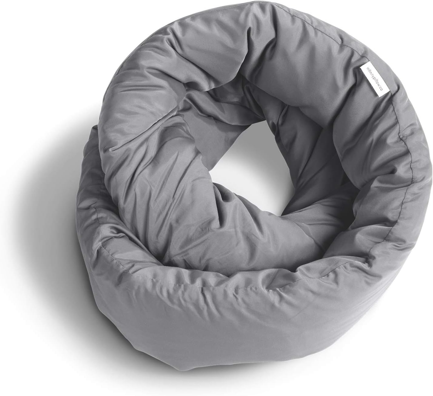 Infinity Travel - Infinity Pillow - Grey