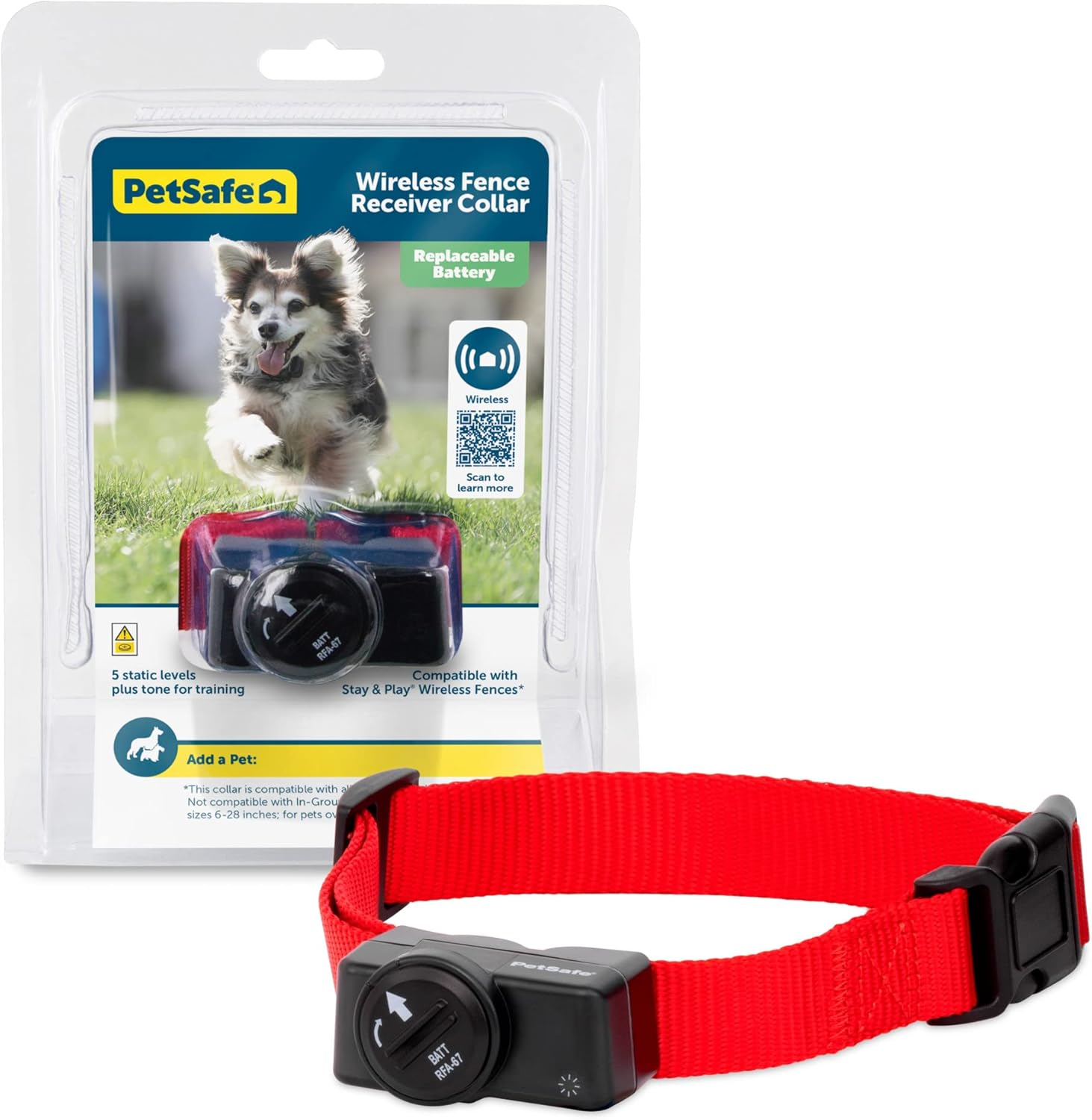 PetSafe® Wireless Pet Containment System Receiver Collar