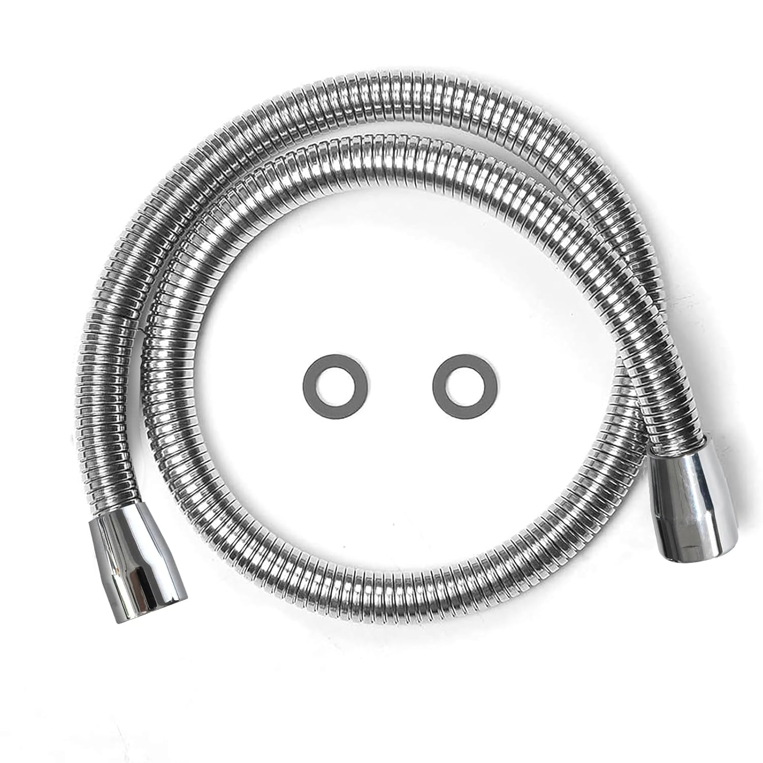 KWODE Pre-rinse Hose 38 Inch Flexible Stainless Replacement Hose for All Brand Commercial Kitchen Sink Faucet with 7/8”-20NPT Female Thread (96CM/38”)