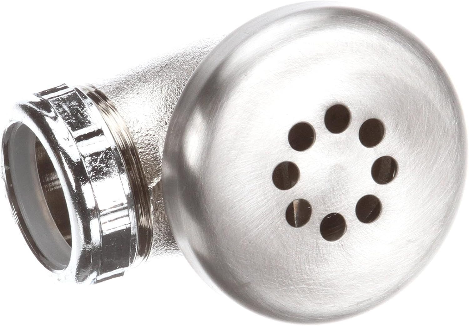 Chrome Plated Brass Overflow Head Assembly for Commercial Sinks