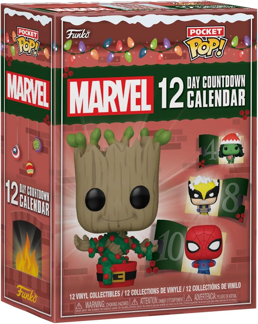 Marvel 12-Day Countdown 2024 Edition Funko Advent Calendar