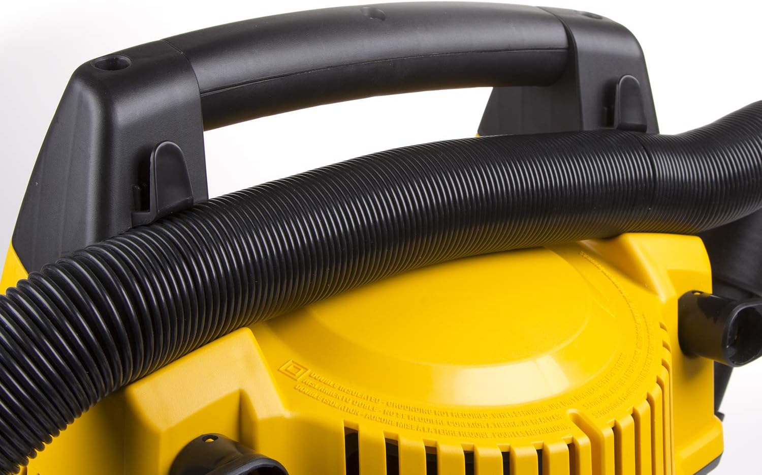 Expandable Black Plastic Wet/Dry Vacuum Hose, 2-7 Feet