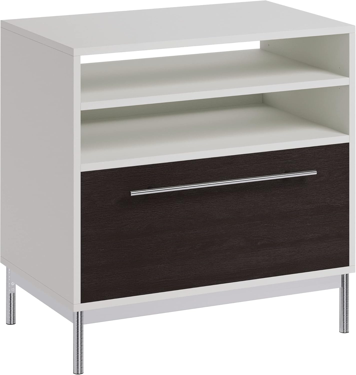 Sauder Vista Key Engineered Wood Lateral File Cabinet in Pearl Oak/Misted Elm