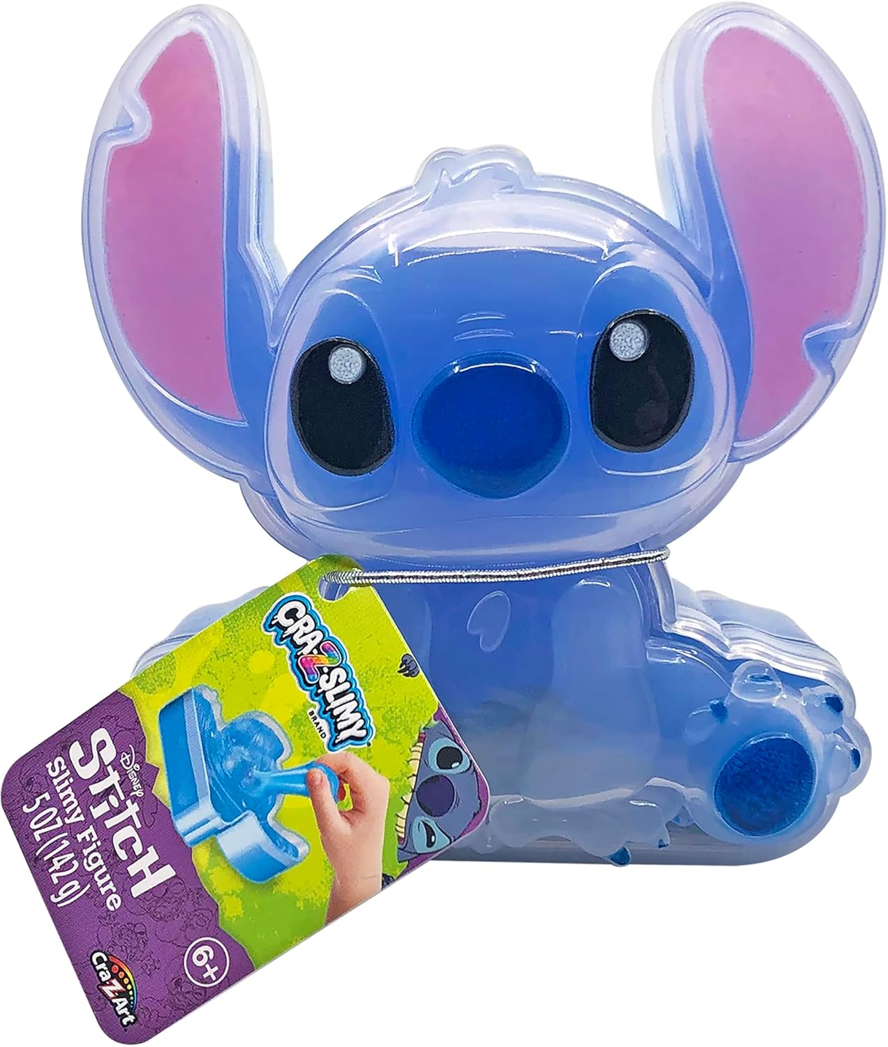 Cra-Z-Art's Cra-Z-Slimy Stitch Slime Toy, Character from Lilo & Stitch, Blue