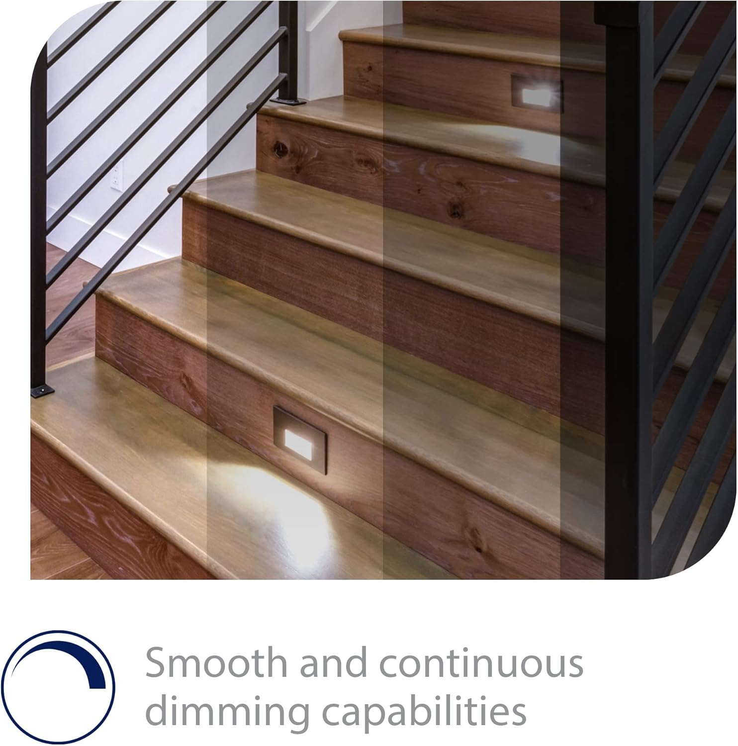 LEDme 120V Integrated LED Horizontal Step and Wall Light