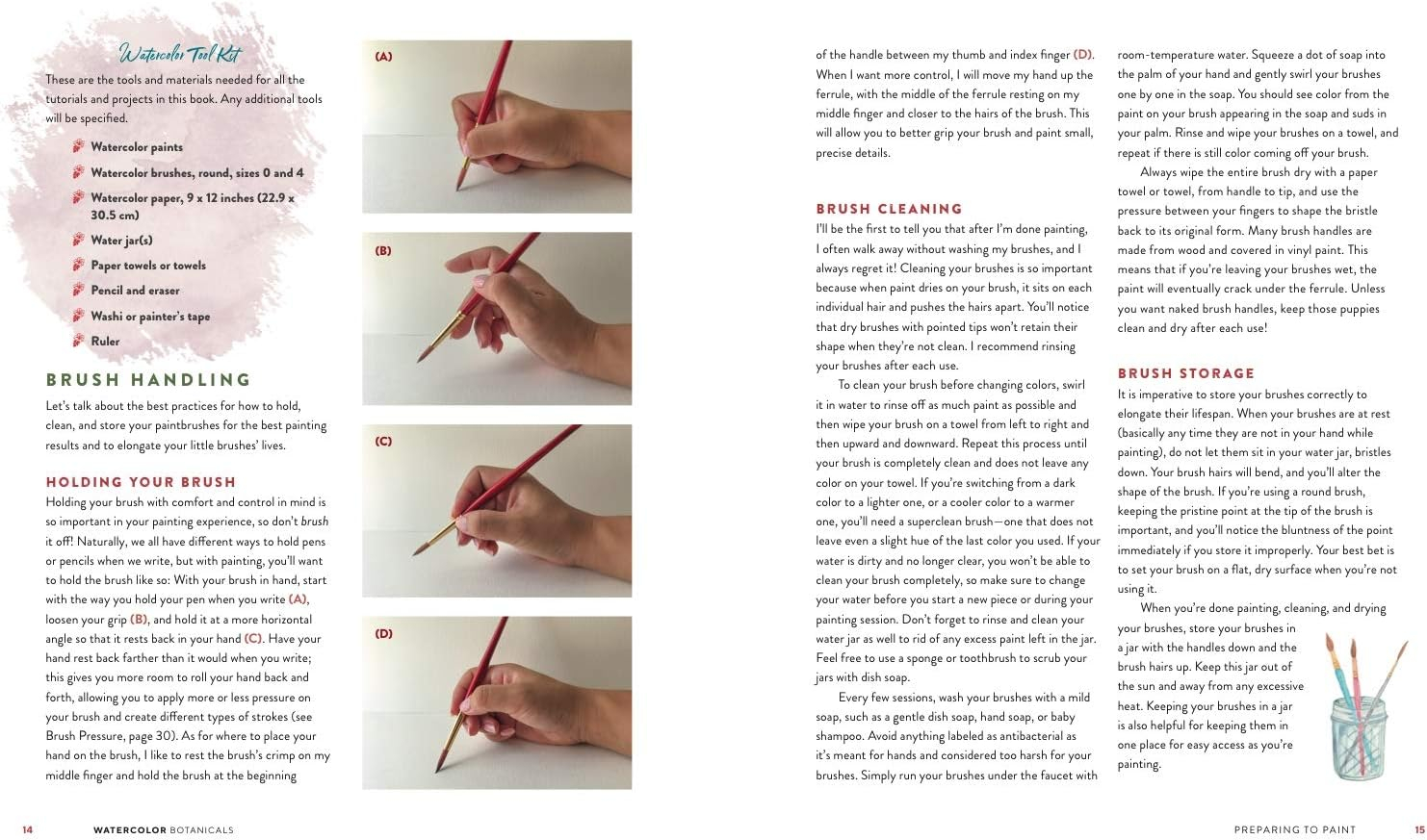 Watercolor Botanicals Guide: Learn to Paint Plants and Florals