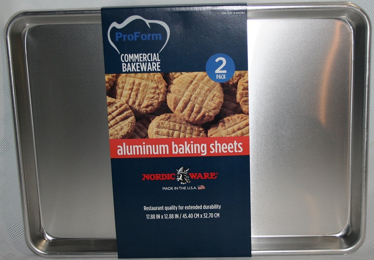 Bakeware Aluminum Baking Sheets Baking Pan - 2 Pack