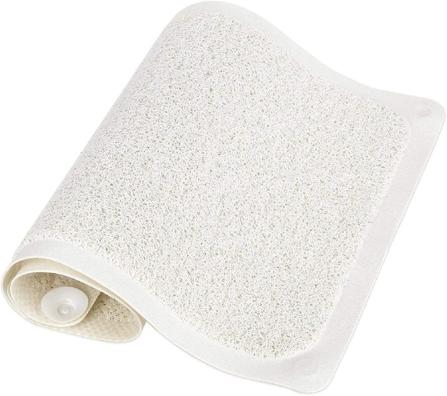 HUJI  Slip-Resistant Loofah Shower Mat