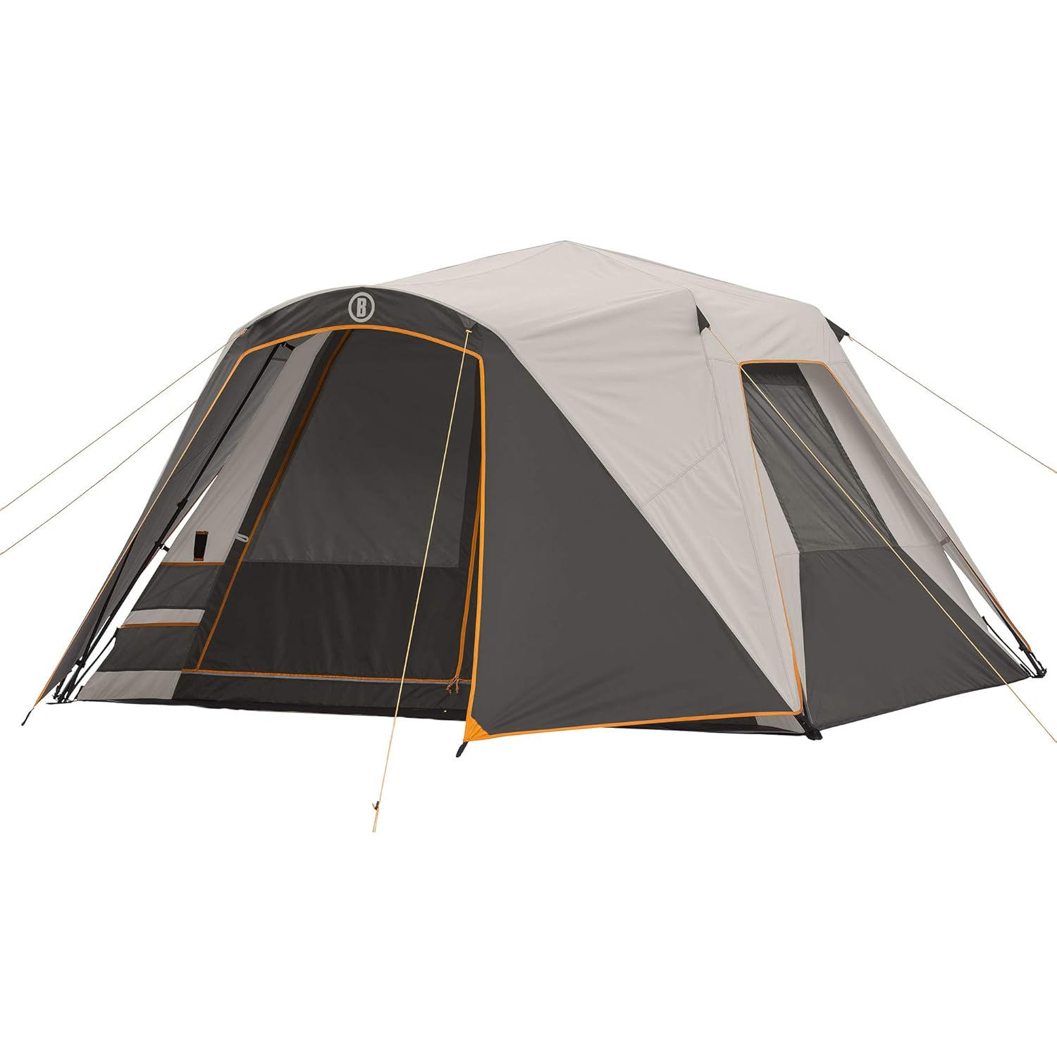Gray 6-Person Three-Season Instant Cabin Tent with Carry Bag
