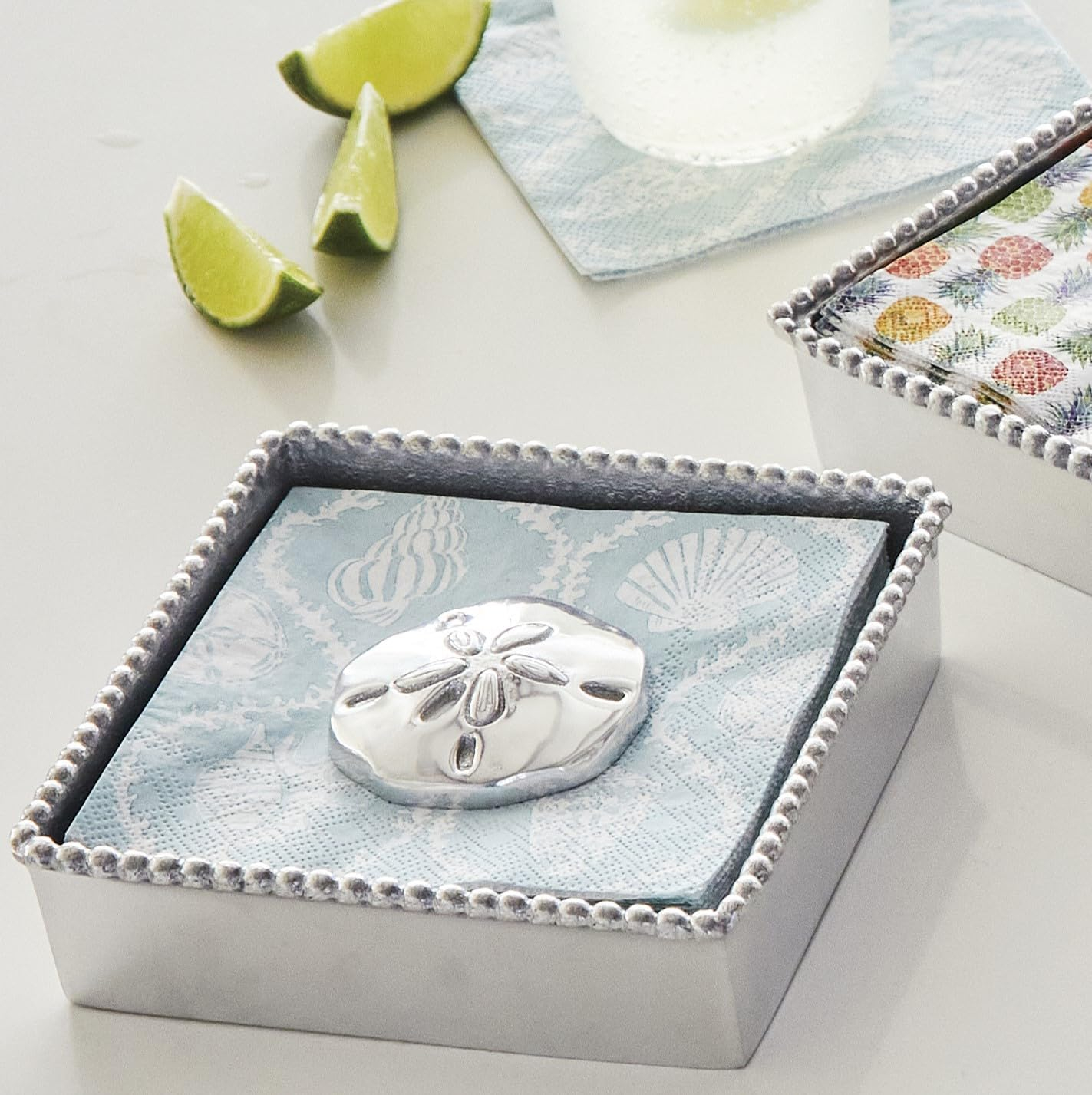 Mariposa Seaside 100% Recycled Aluminum Napkin Holder