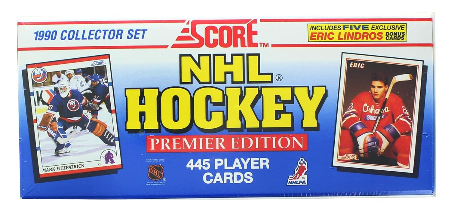 Score NHL 1990-91 Score Hockey Factory Set | 445 Cards