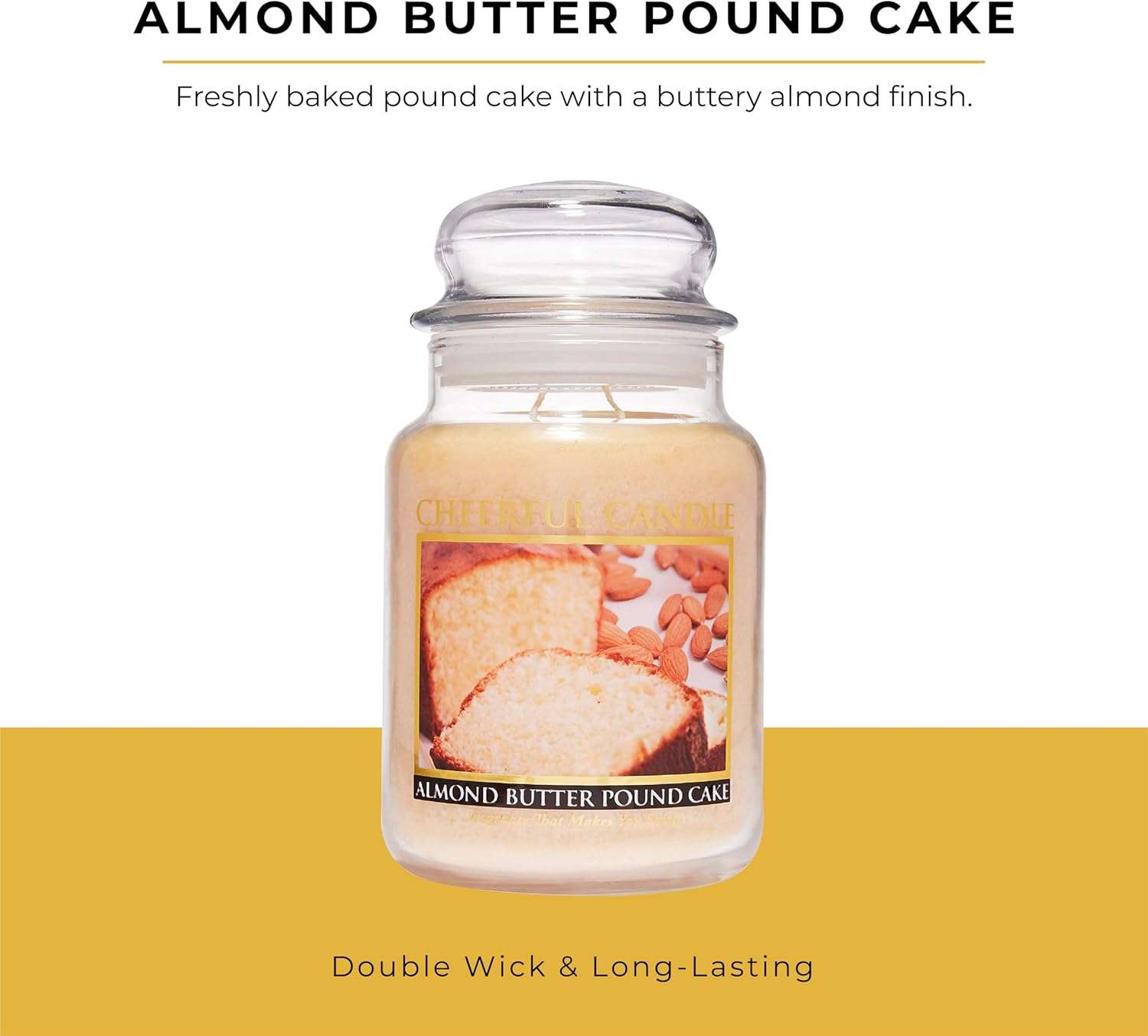 A Cheerful Candle LLC Dessert Scented Jar Candle