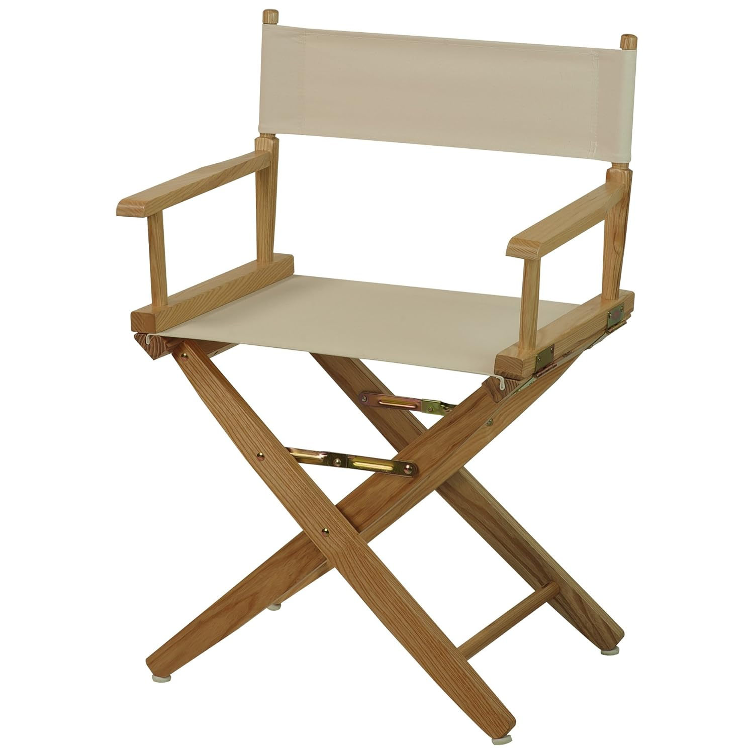 Extra-Wide Premium 18 in. Hardwoods Standard Height Directors Chair
