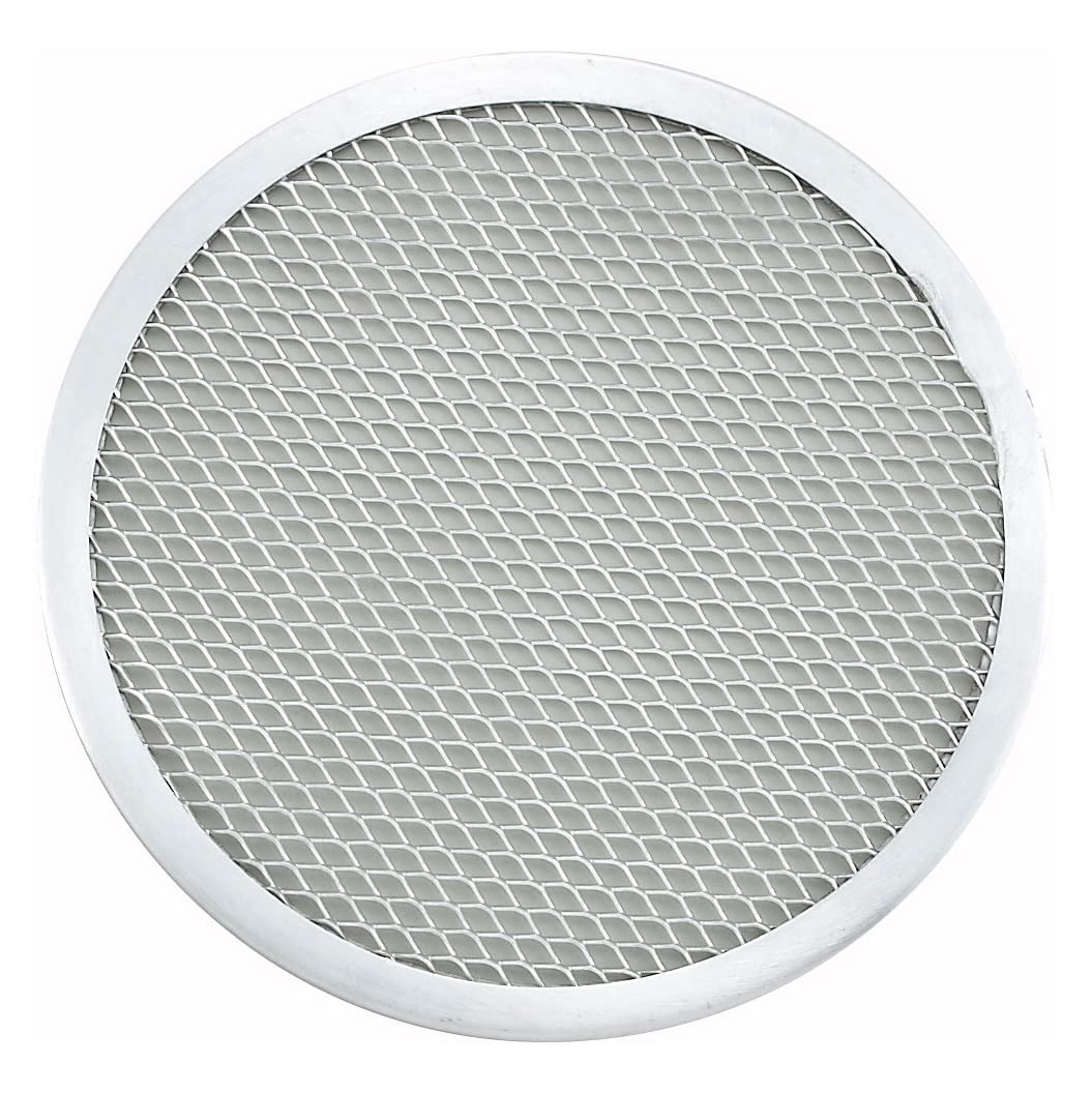 Winco Aluminum Pizza Screen, 9" dia