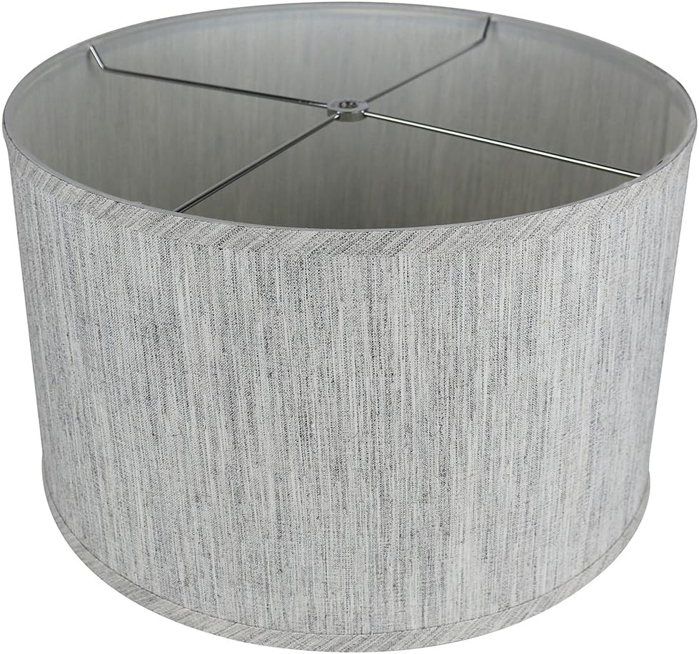 Urbanest Classic Smooth 16'' Linen Drum Lamp Shade