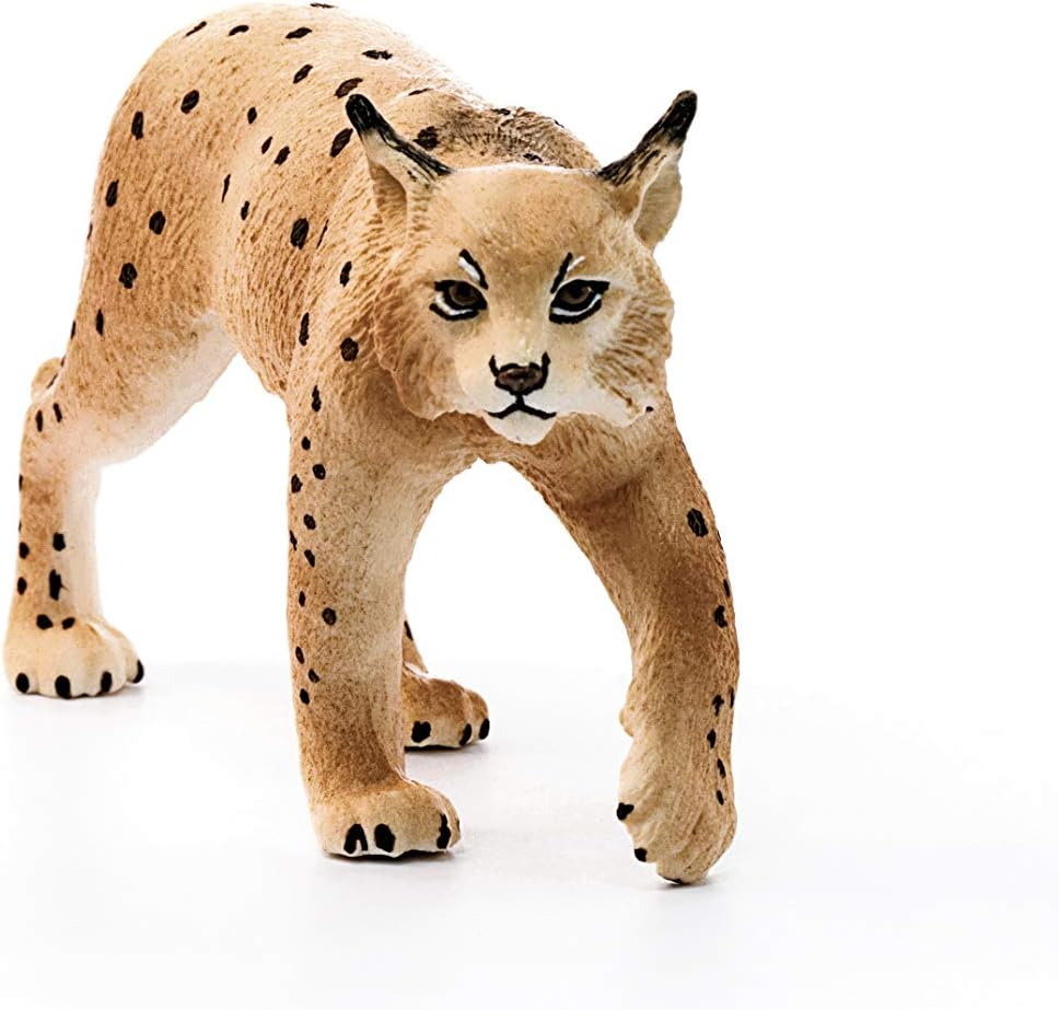Hand Painted Lynx, Tan
