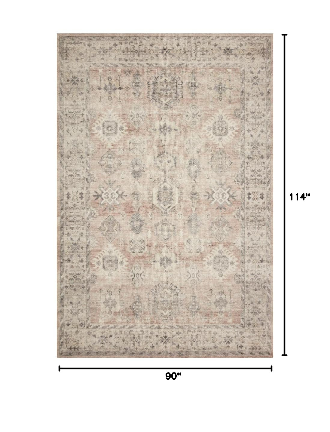 Loloi II Hathaway Printed Oriental Java / Multi Area Rug