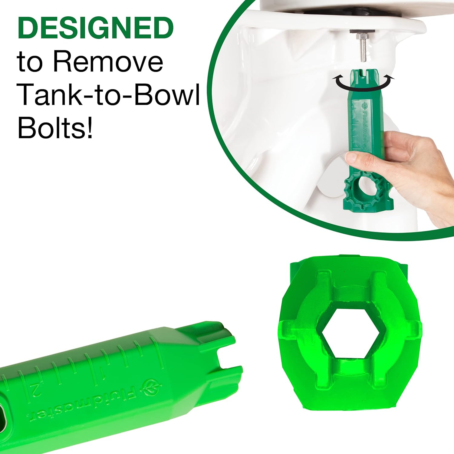 Fluidmaster Green Universal Toilet Repair Tool