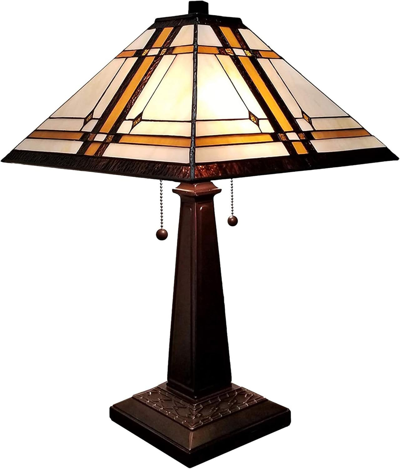 Amora Lighting Am1053tl14 2 Light 22-1/2" Tall Buffet Table Lamp - Brown