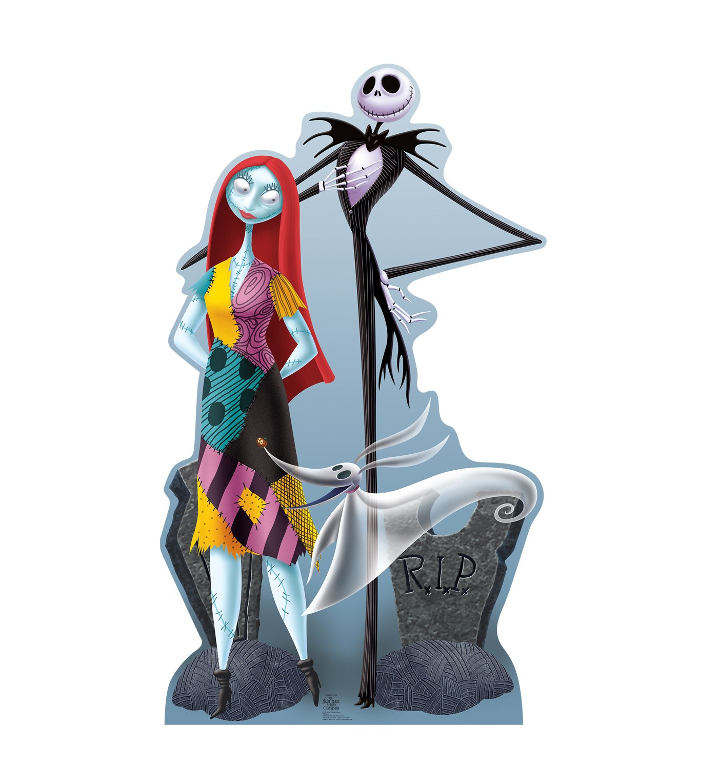 Advanced Graphics Nightmare Before Christmas - Jack, Sally and Zero Life-Size Cardboard Stand-Up