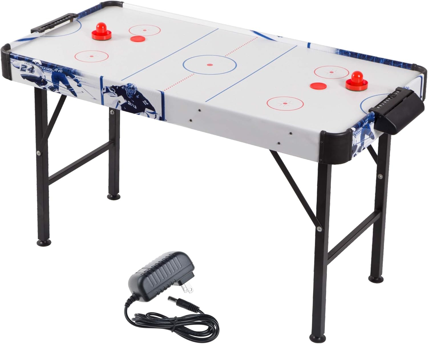 Point Games Electric Powered Air Hockey Game Table