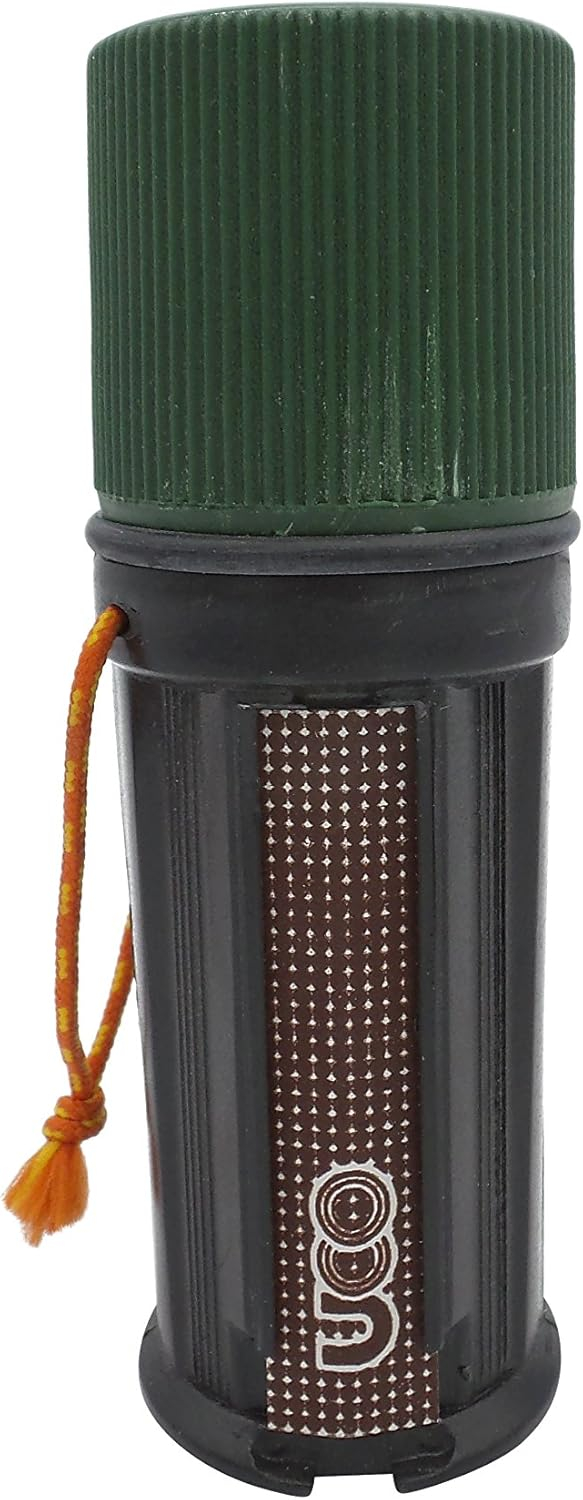 UCO Titan Stormproof Match Kit with Waterproof Case, Replacement Strikers and 12 Matches