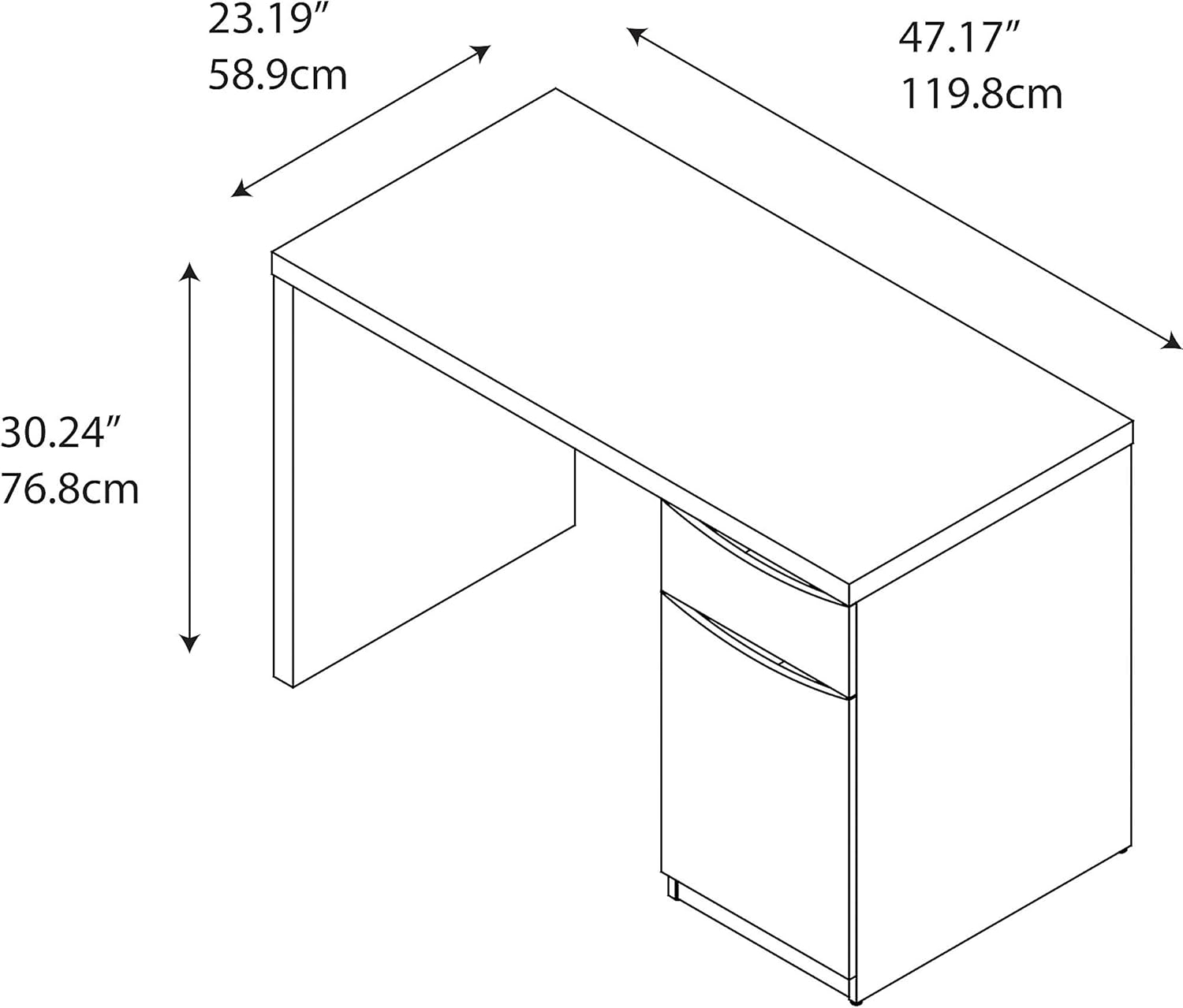 Montrese Computer Desk