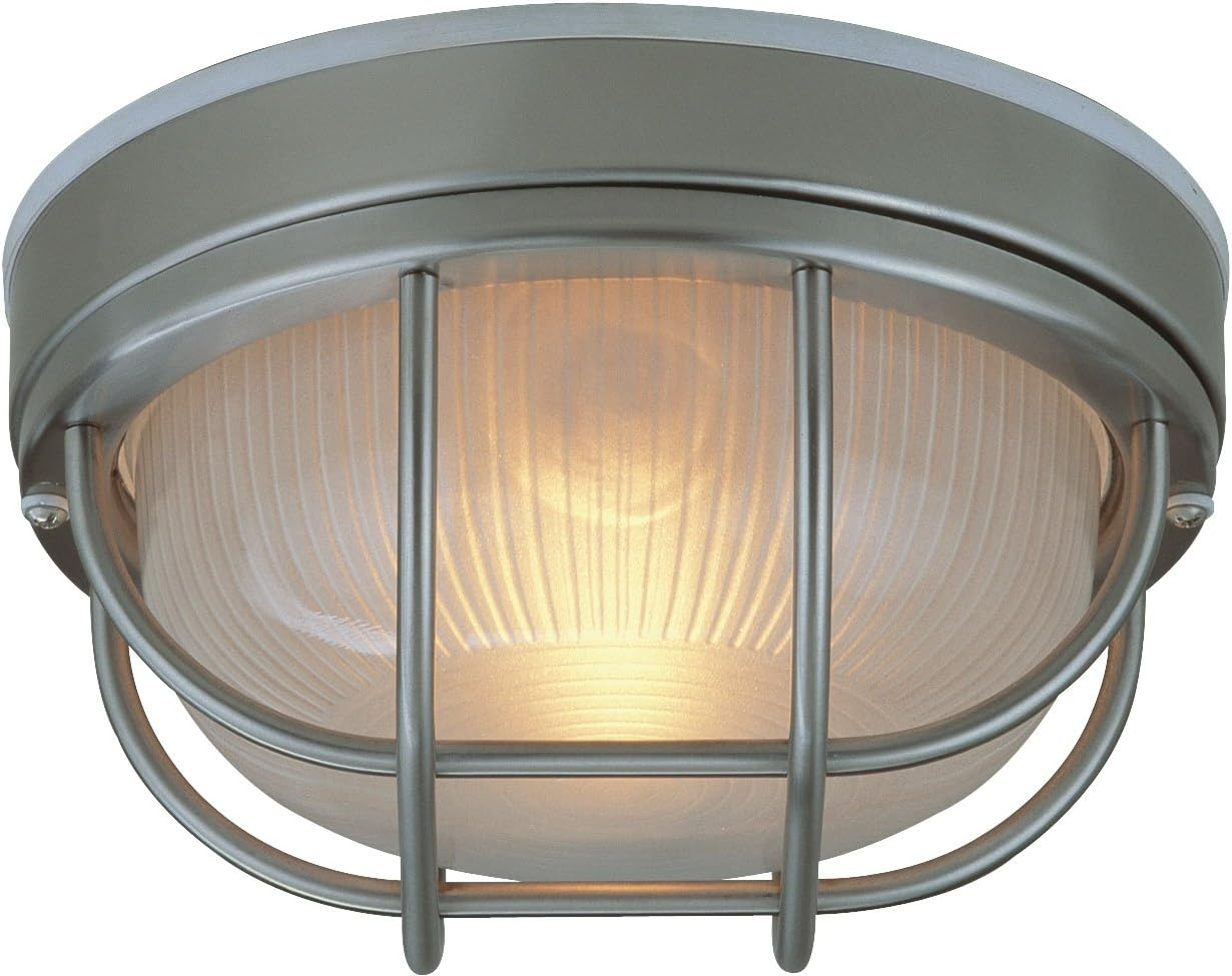 Cast Aluminum 1 - Bulb Outdoor Bulkhead Light