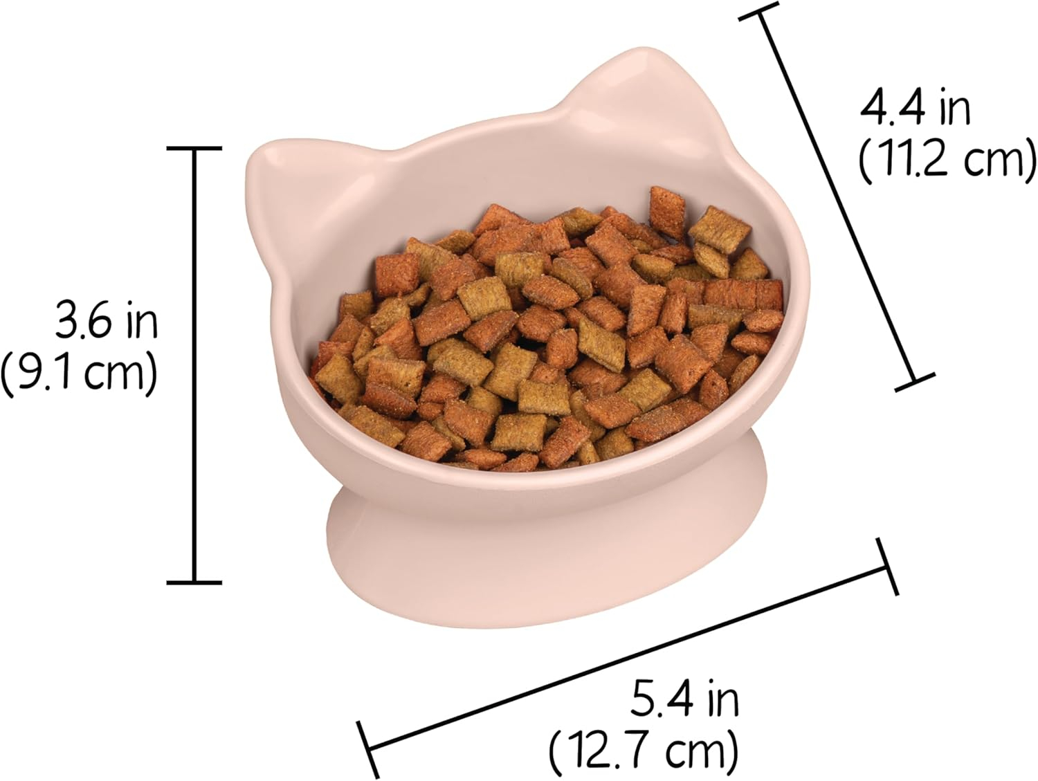Kitty City Raised Cat Bowls 2pk