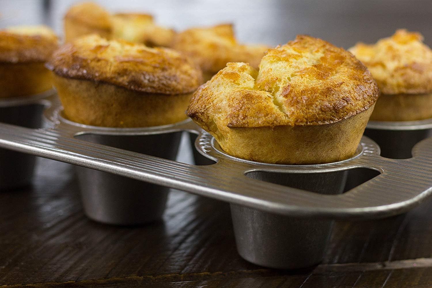 Nonstick Aluminized Steel 6-Well Popover Pan