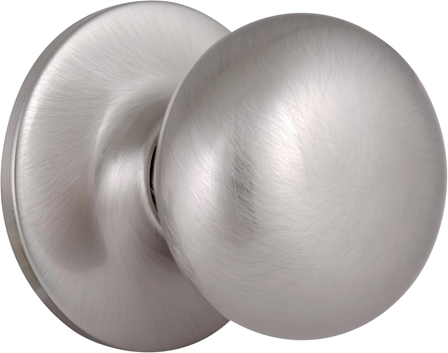 Design House 753301 Cambridge 2-Way Adjustable Passage Door Knob, Satin Nickel