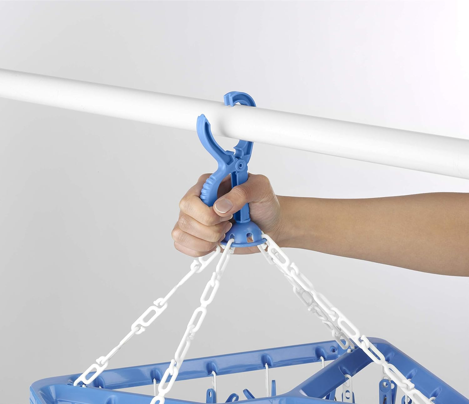 Whitmor Clip & Drip Laundry Hanger, 26 Clips