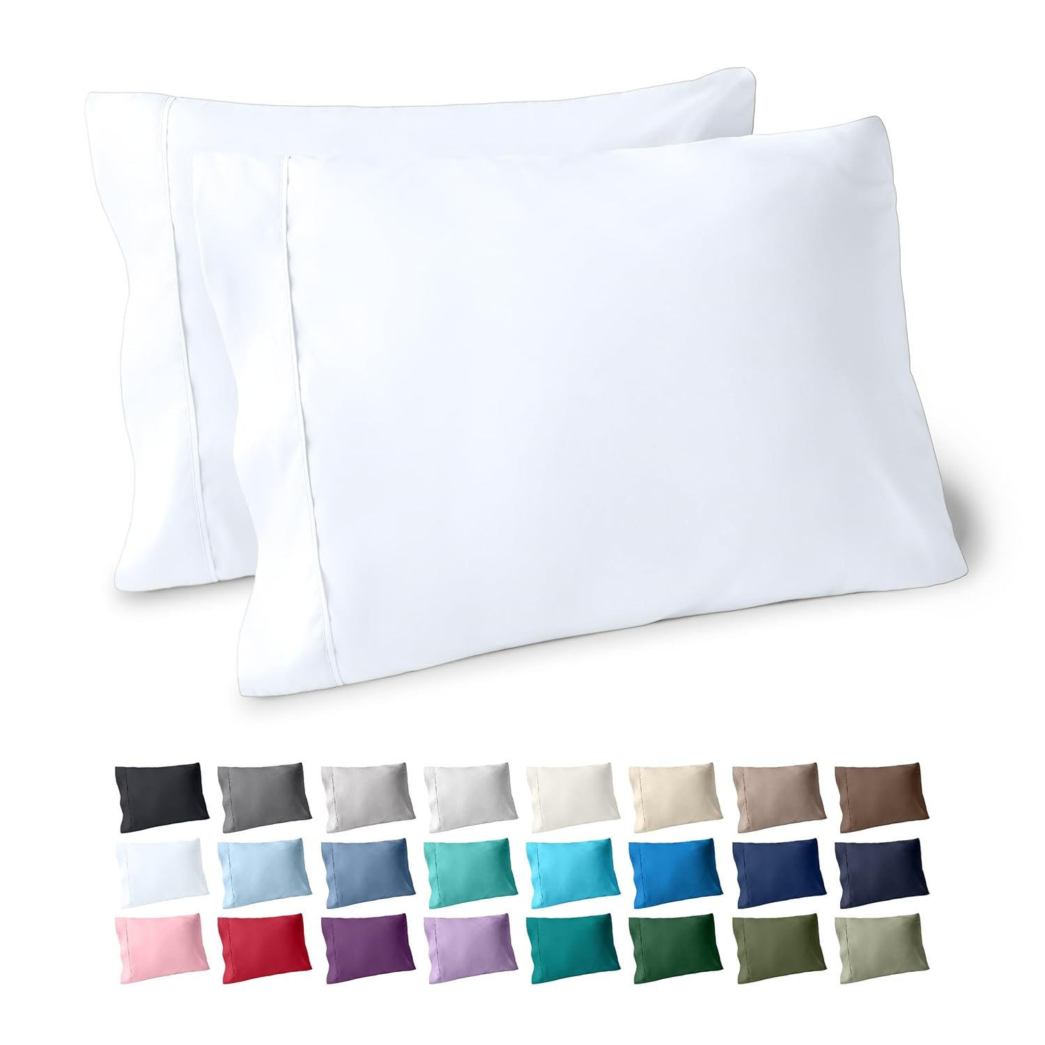 Bare Home Microfiber Machine Woven - Set of 2 (Set of 2)