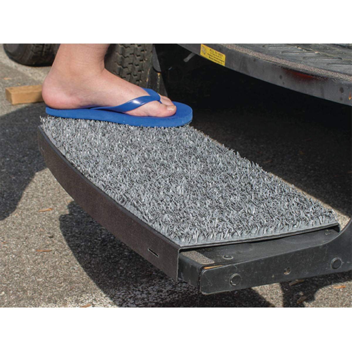Safety Step Sand Away, Fits Most Curved Stow-Away Steps, Charcoal