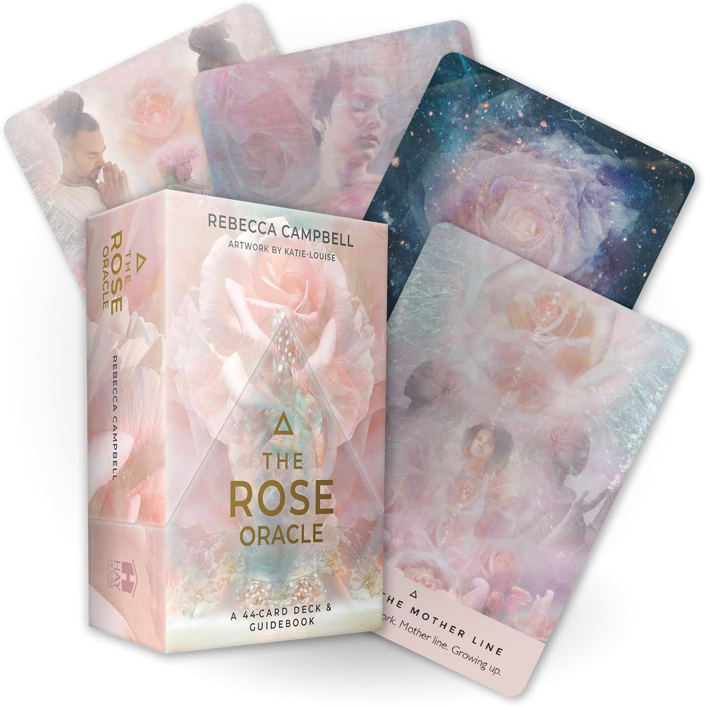 The Rose Oracle 44-Card Deck with Guidebook