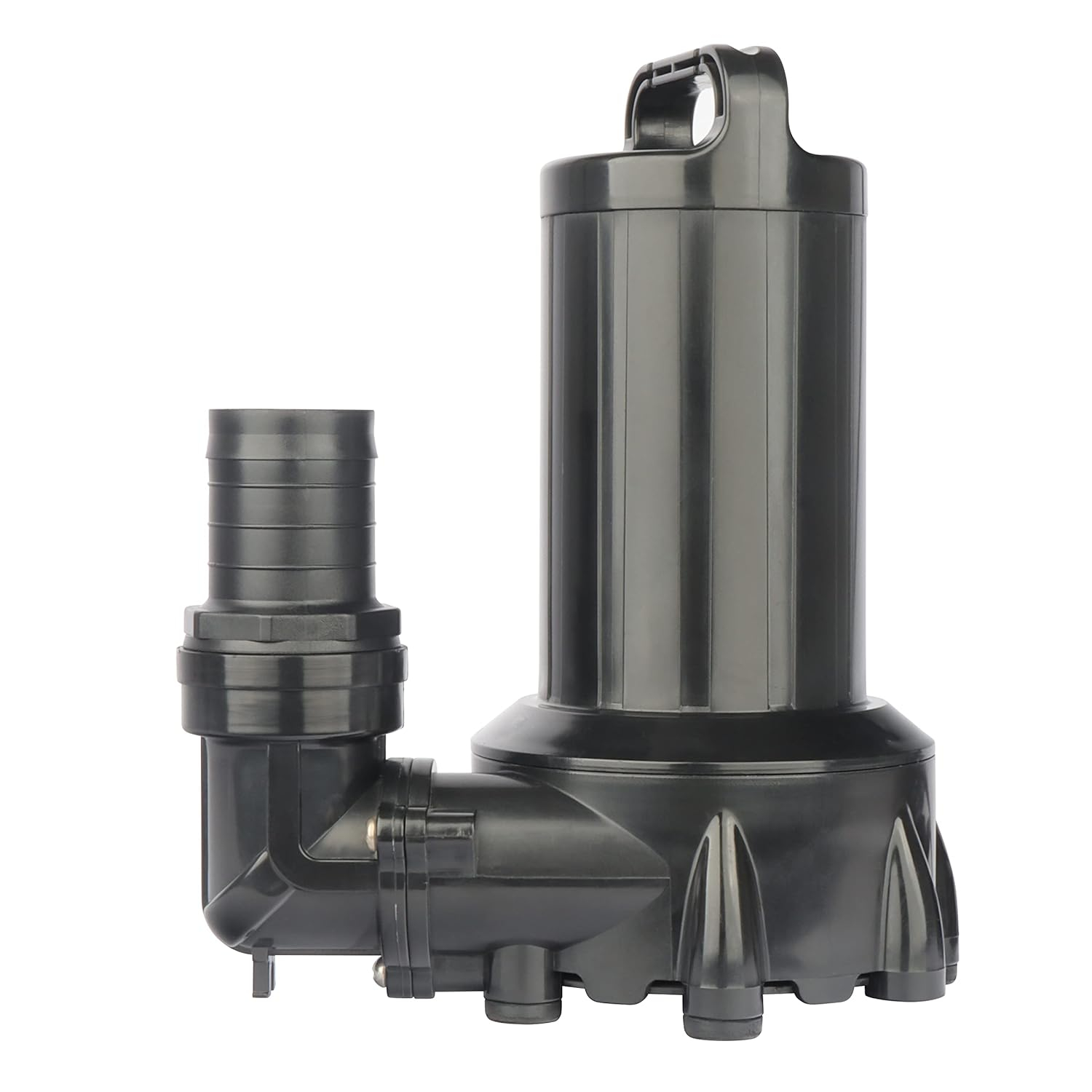 Large Black Submersible Pond Pump with Ceramic Impeller
