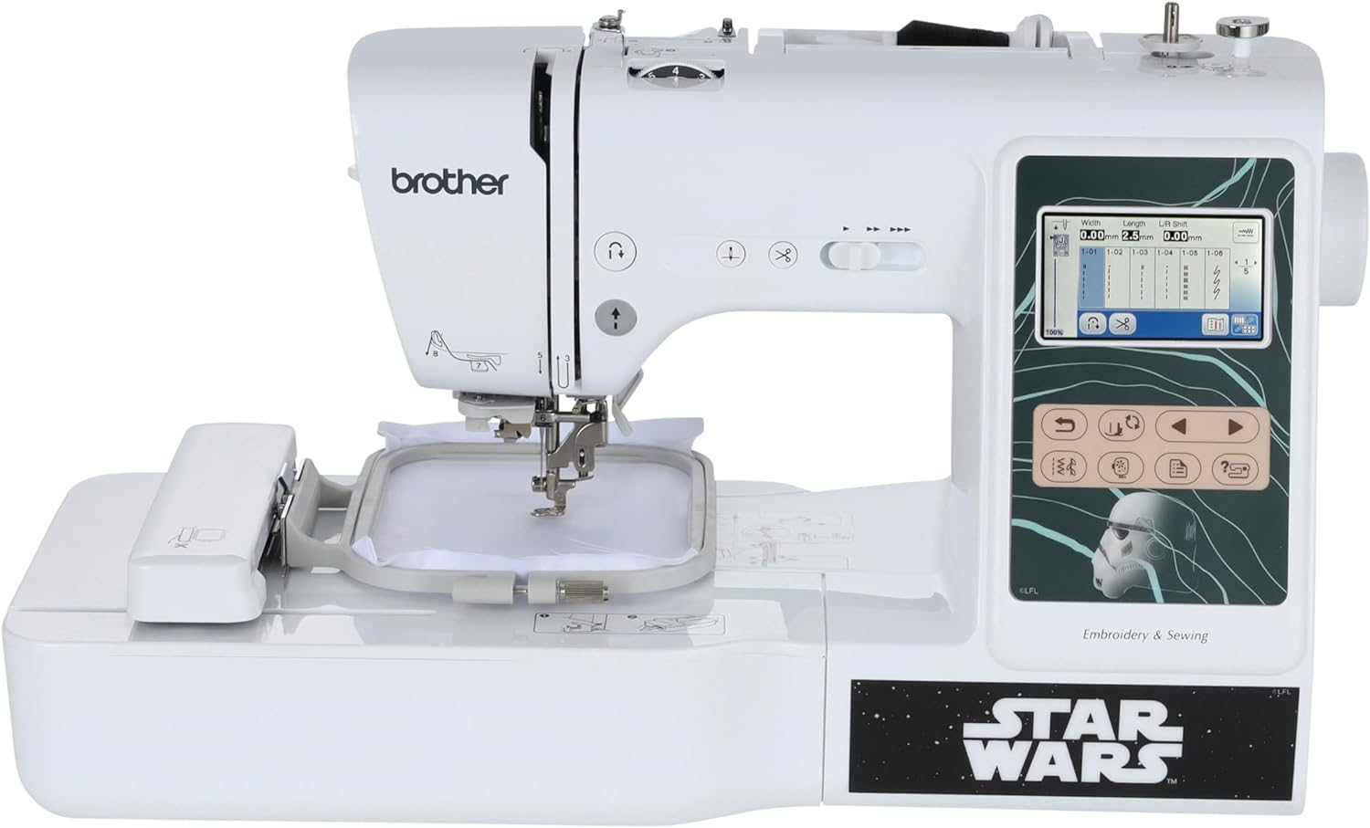 Brother LB5500S Star Wars 2-in-1 Combo Sewing & Embroidery Machine