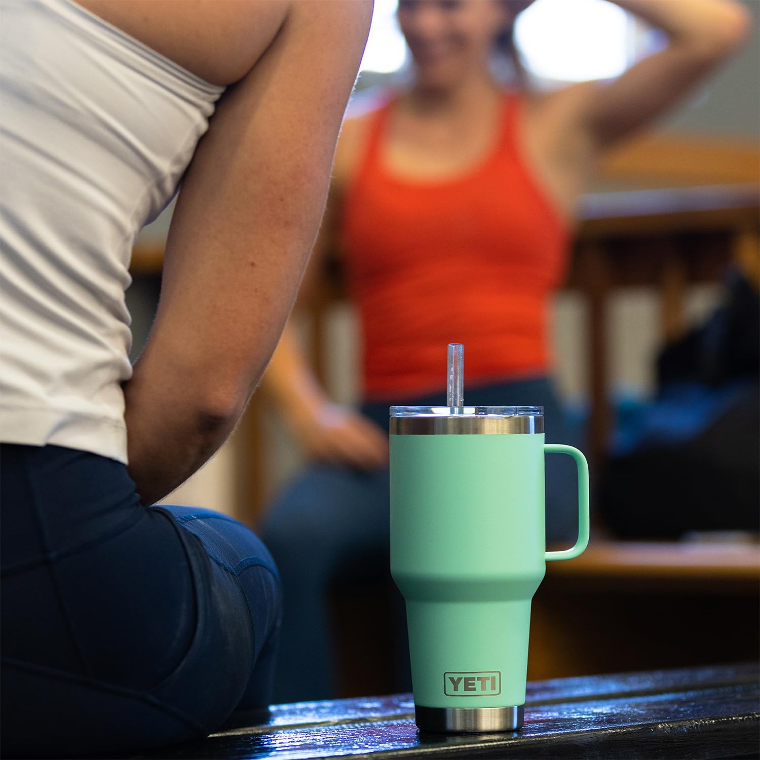 Clear Shatter-Proof Dishwasher Safe Straw Lid for Large Drinkware
