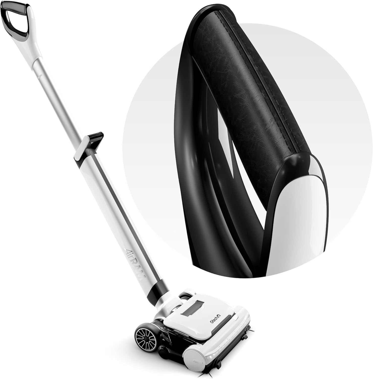 Gtech AirRAM 3 Cordless Vacuum Cleaner with Anti-Hair Wrap Bar - Dual Edge-Clean Brushes - Perfect for Carpet and Hardwood Floors - Rechargeable 22v Li-ion Battery - Lightweight - New Model